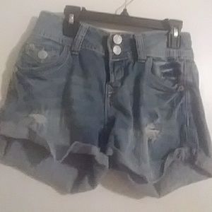 Distressed Wallflower shorts